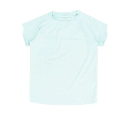 Green Solid Active T Shirt