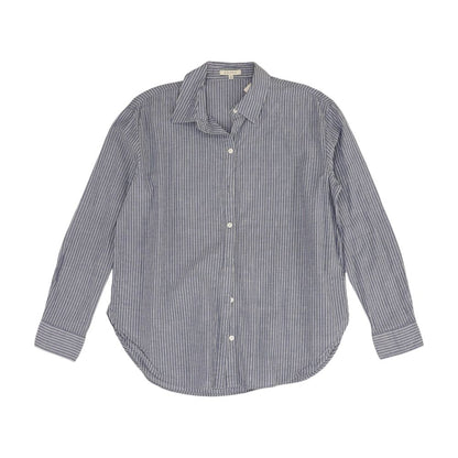 Blue Striped Button Down