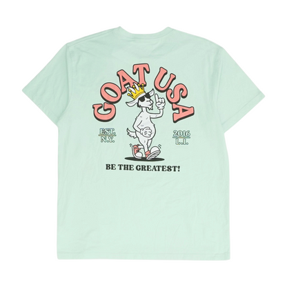 Green Solid T-Shirt