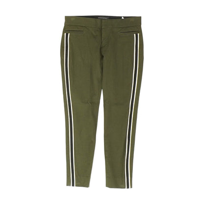 Green Striped Chino Pants