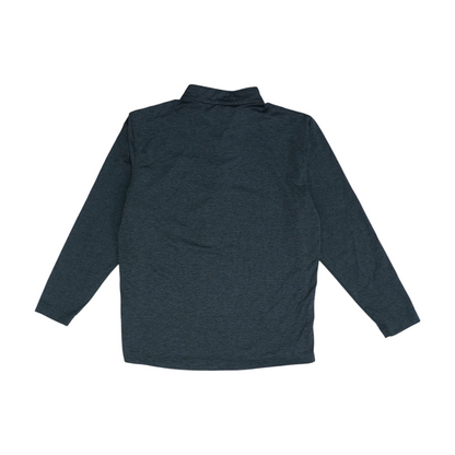 Charcoal Solid 1/4 Zip Pullover