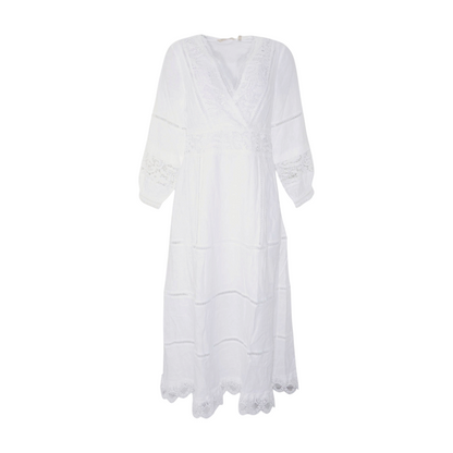 White Midi Dress