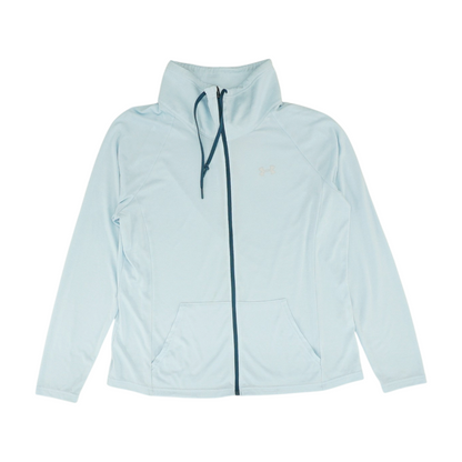 Blue Solid Active Jacket