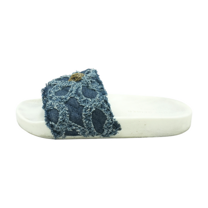 Navy Sport Slide Sandals