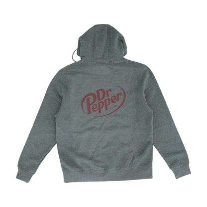 Gray Solid Hoodie Pullover