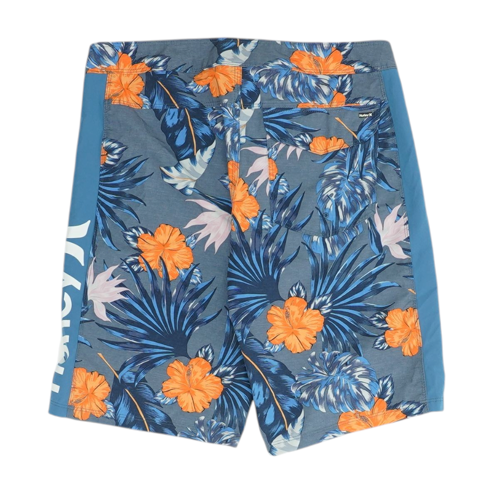 Blue Tropical Swim Bottom