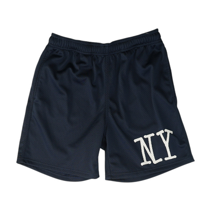Navy Active Shorts
