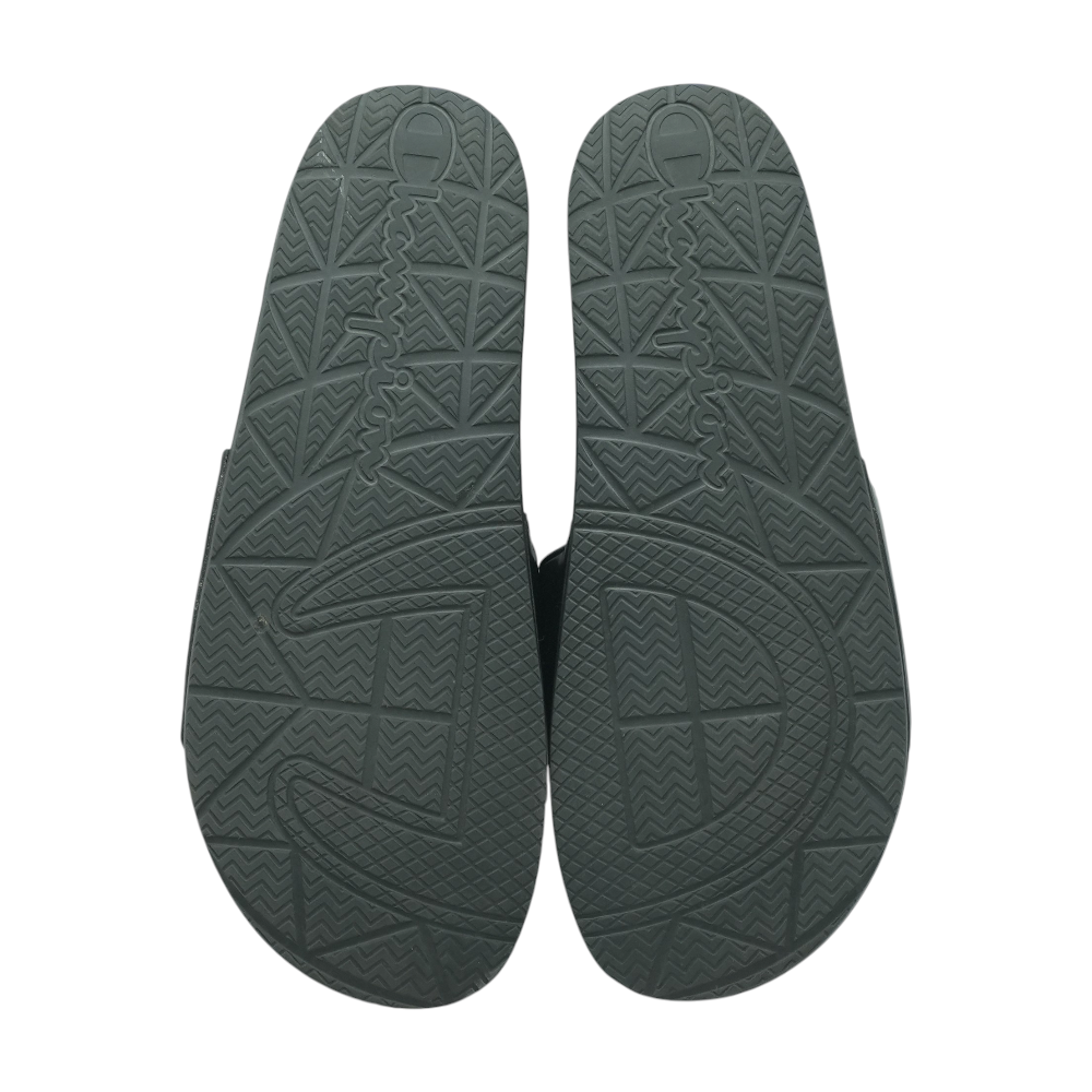 Black Athletic Slide