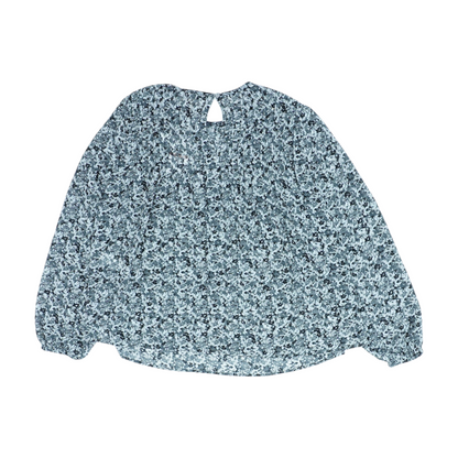 Gray Graphic Blouse