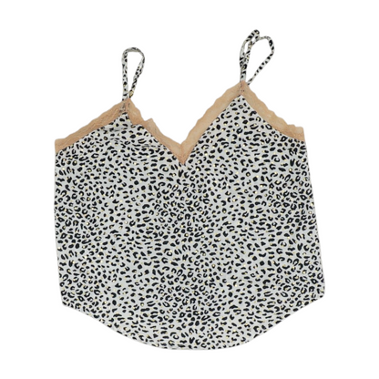 White Animal Print Intimate Lingerie