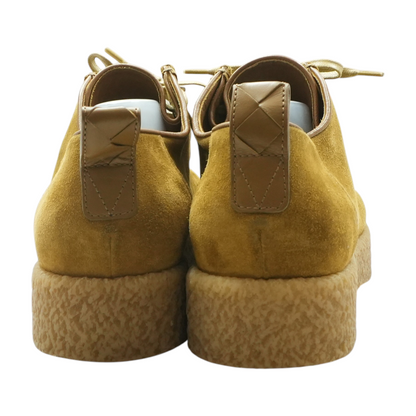 Tan Suede Lace Up Shoes
