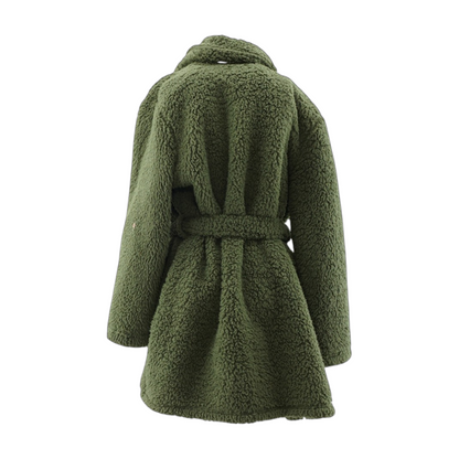 Green Solid Robe