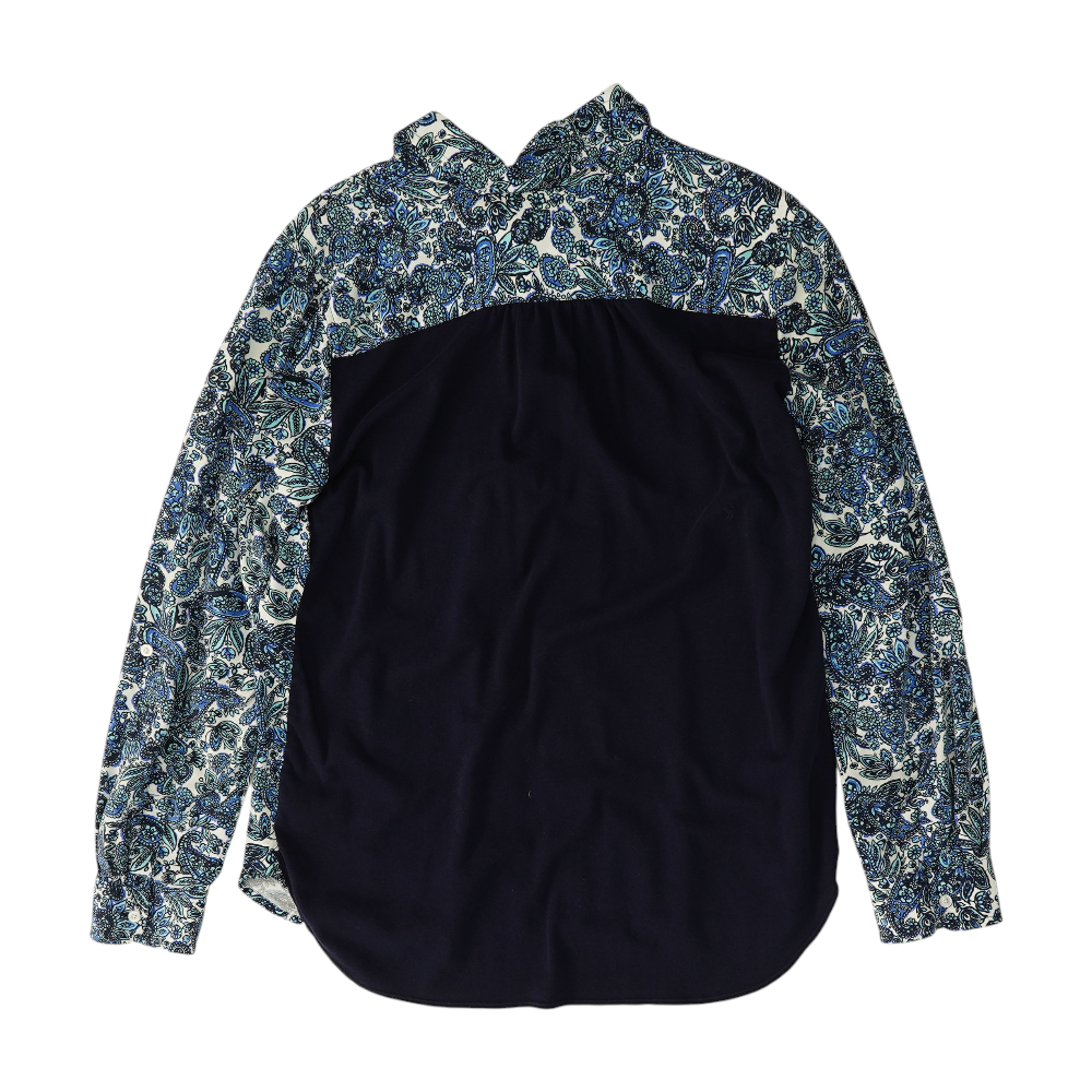 Blue Paisley Button Down