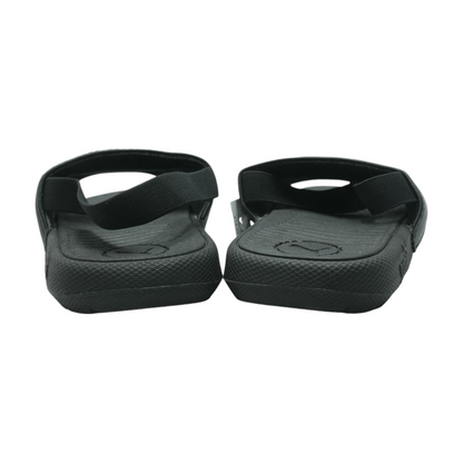 Black Athletic Slides Shoes