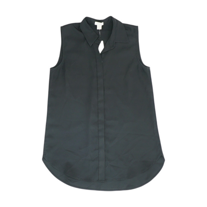 Black Petite Button Down