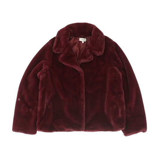 Maroon Solid Jacket