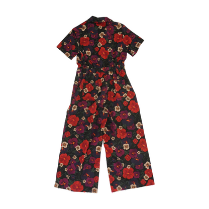 Black Floral Jumpsuit