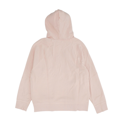 Pink Solid Hoodie Pullover