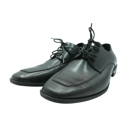 Black Lace-Up Dress Shoes
