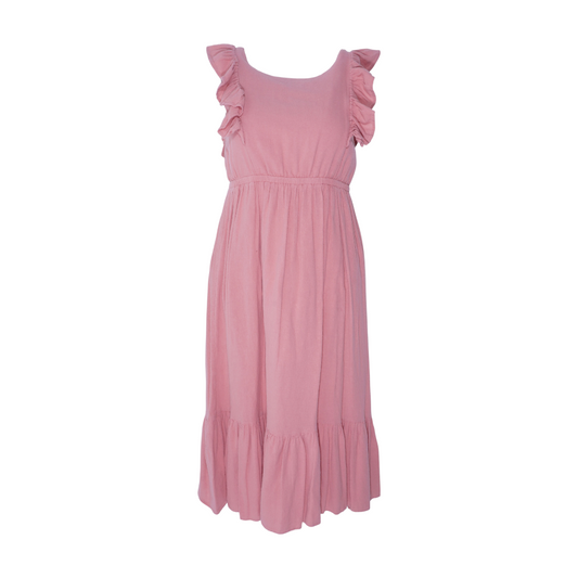 Pink Midi Dress