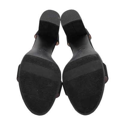 Black Block Heels