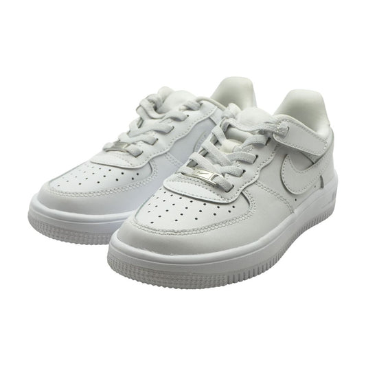 Force 1 Low EasyOn White Athletic Shoes