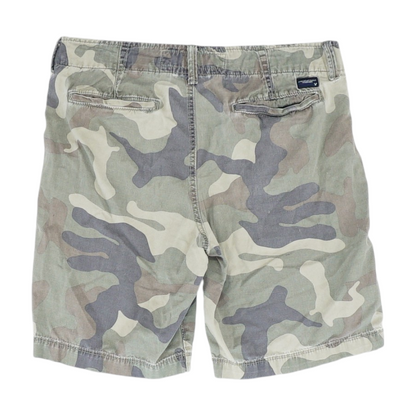Green Camo Chino Shorts