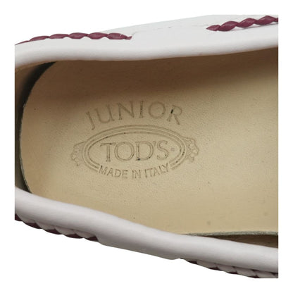 Pink Leather Gommino Driving Toddler Shoes