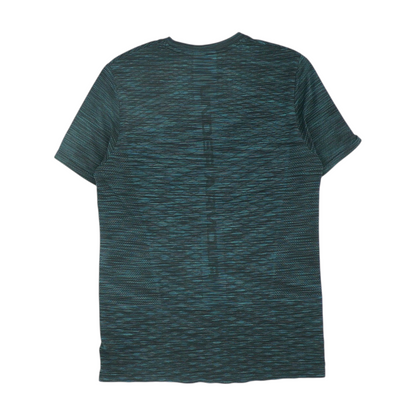 Teal Solid Active T-Shirt