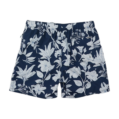 Navy Floral Swim Bottom