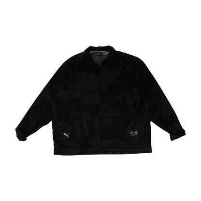 Black Print Active Jacket