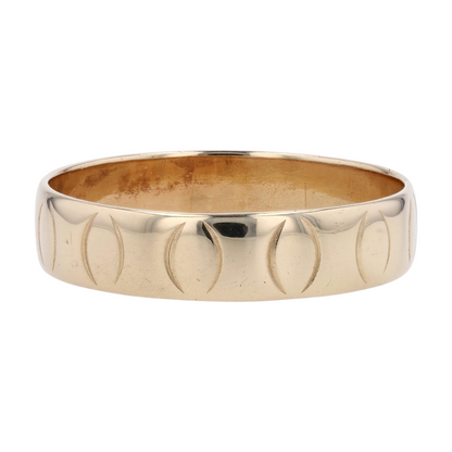 14K Yellow Gold Band
