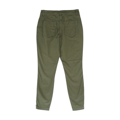 Green Casual Tapered Pants