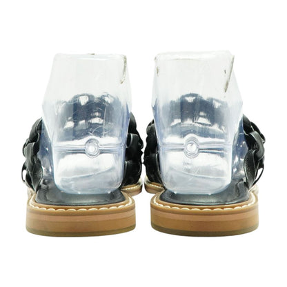 Black Casual Slide Sandals