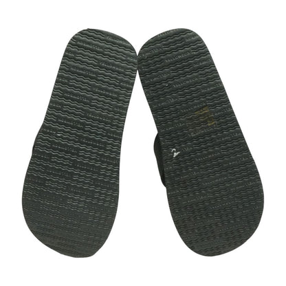 Black Flip Flop Sandals