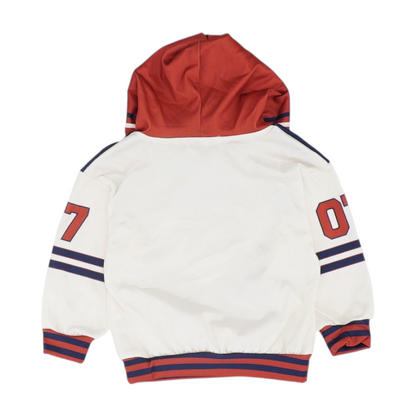 Multi Color Block Hoodie Pullover