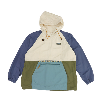 Multi Color Block Hoodie Pullover