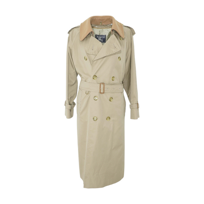 Vintage Brown Belted Trench Coat