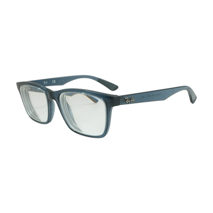 Black RB 7025 Rectangle Prescription Eyewear