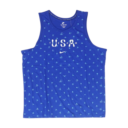 Blue Print Active T-Shirt