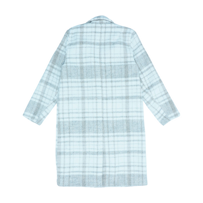 Gray Plaid Coat