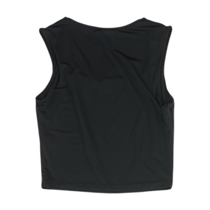 Black Cropped Blouse