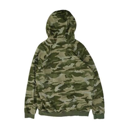 Green Camo Hoodie Pullover