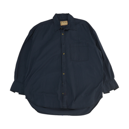 Navy Long Sleeve Button Down