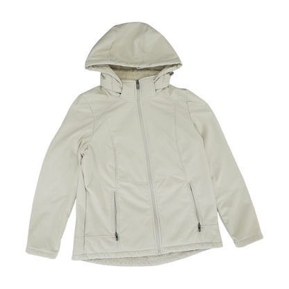 Beige Solid Jacket