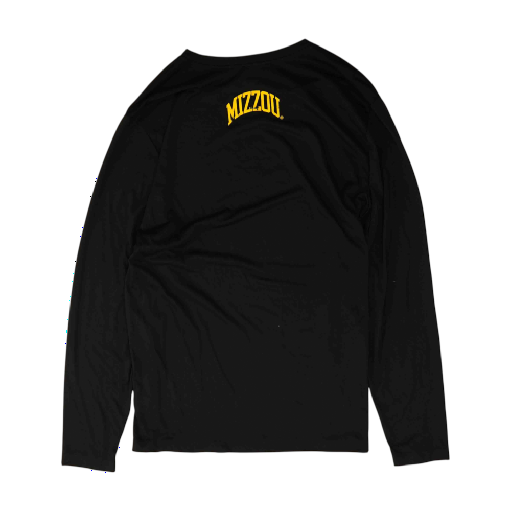 Black Missouri Tigers Solid Active T-Shirt
