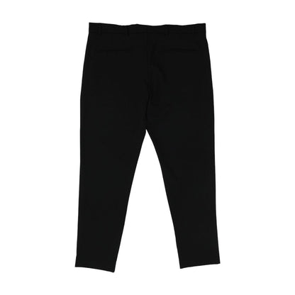 Black Solid Dress Pants