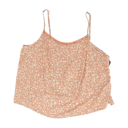 Pink Floral Tank T-Shirt