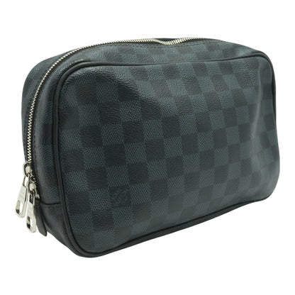 Damier Cobalt Toilet Pouch