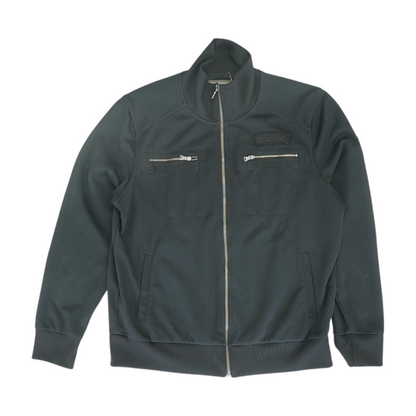 Express Black Solid Jacket – Image 1